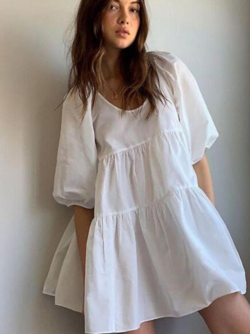 Aritzia Wilfred Fantasy Babydoll Dress, XXS